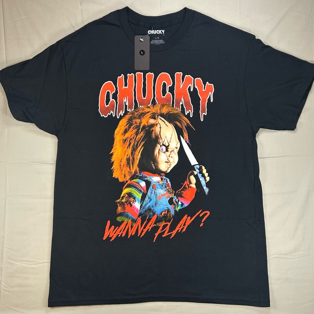 Chucky “Wanna Play?” Graphic Tee